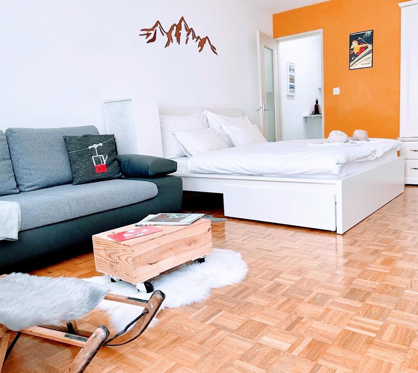 Studio Wolli - Stylish & Central - Steps To Matterhorn Gondola 체르마트 외부 사진